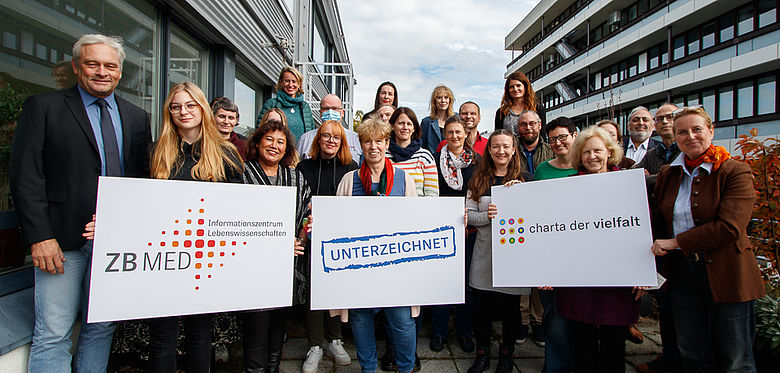 ZB MED signs Charta der Vielfalt