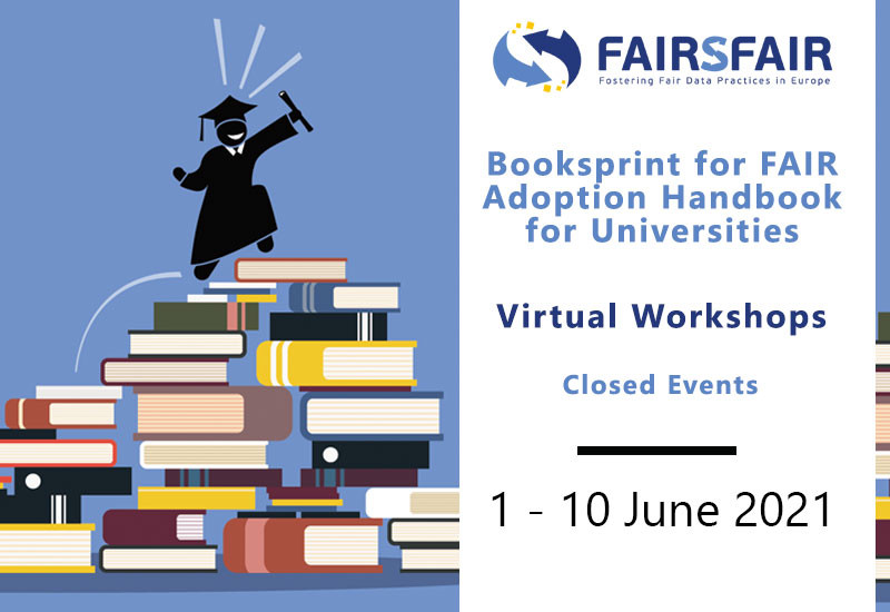 Cover des Booksprint for FAIR Adoption Handbook for Universities