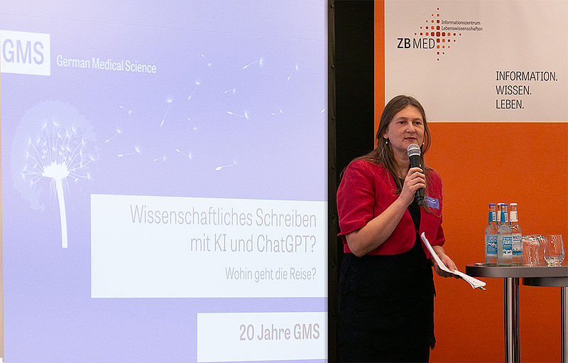 Prof. Dr. Ursula Arning, Leiterin Programmbereich Open Science bei ZB MED