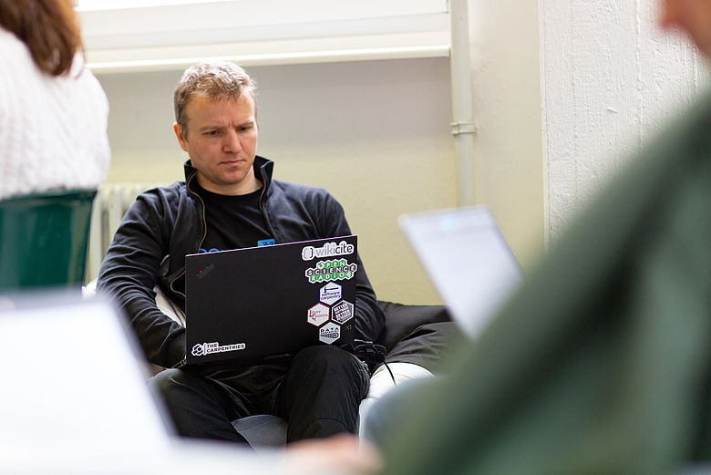 Prof. Dr. Konrad Förstner, Experte für OMICS-Datenanalysen von ZB MED