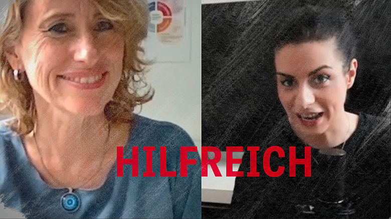 Elke Roesner und Rabea M&uuml;ller.