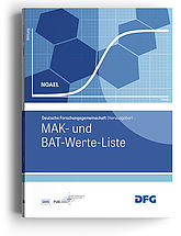 Cover der MAK- und BAT-Werte-Liste